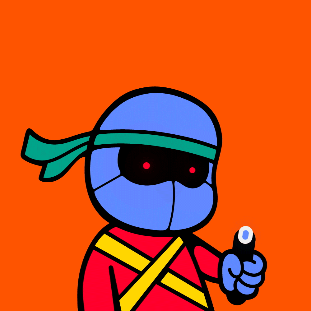 Pizza Ninjas #846 animation by 0xmoodz